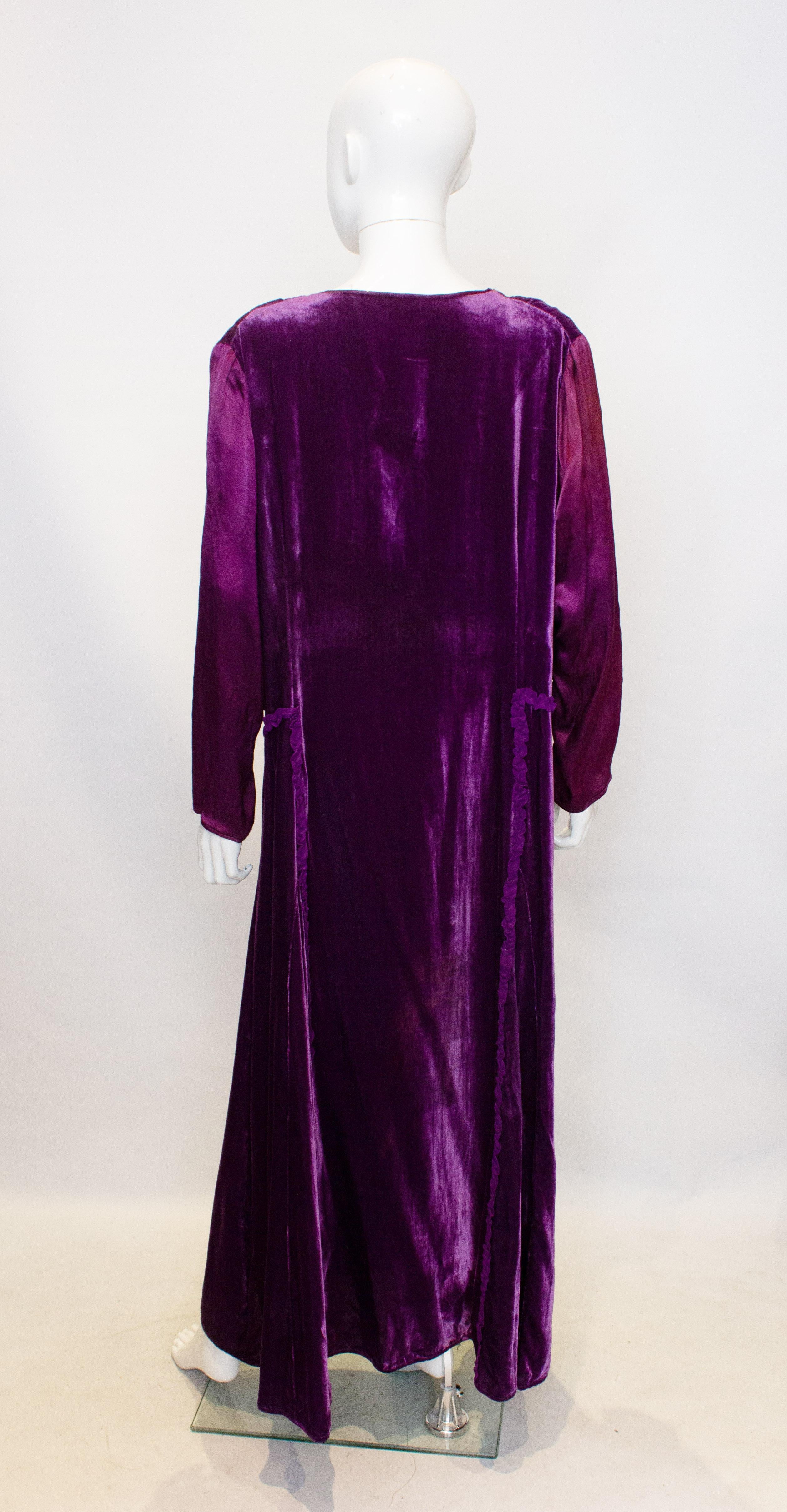 Vintage-Kleid aus den 1920er Jahren mit Bolero-imitat (Schwarz) im Angebot