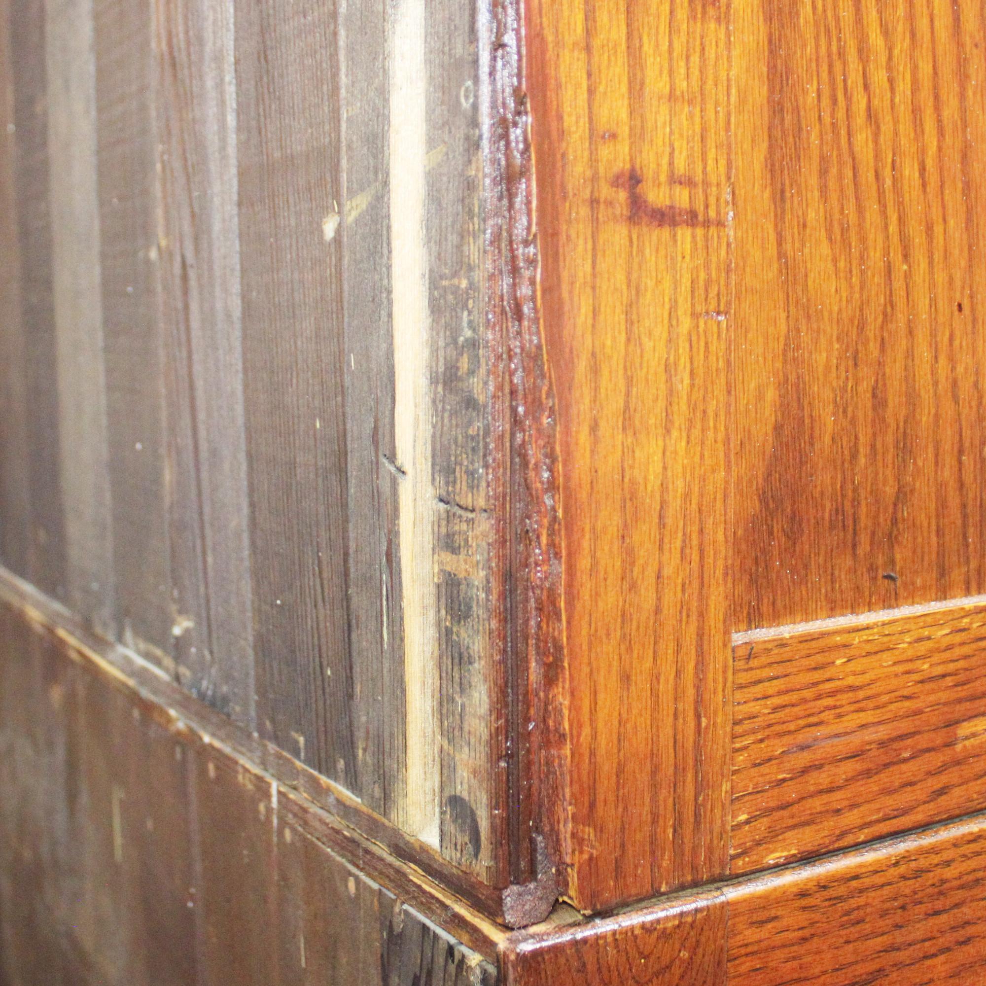 Early 20th Century Vintage 1920s Industrial Globe Wernicke Oak Flat Map Blueprint File Cabinet