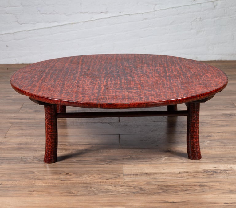 Vintage 1920s Japanese Taishō Period Low Round Coffee Table With Negora Lacquer At 1stdibs - Low Round Coffee Table Vintage Vintage 1920s Japanese Taishō Period Low Round Coffee Table With Negora Lacquer At 1stdibs - Low Round Coffee Table Vintage
