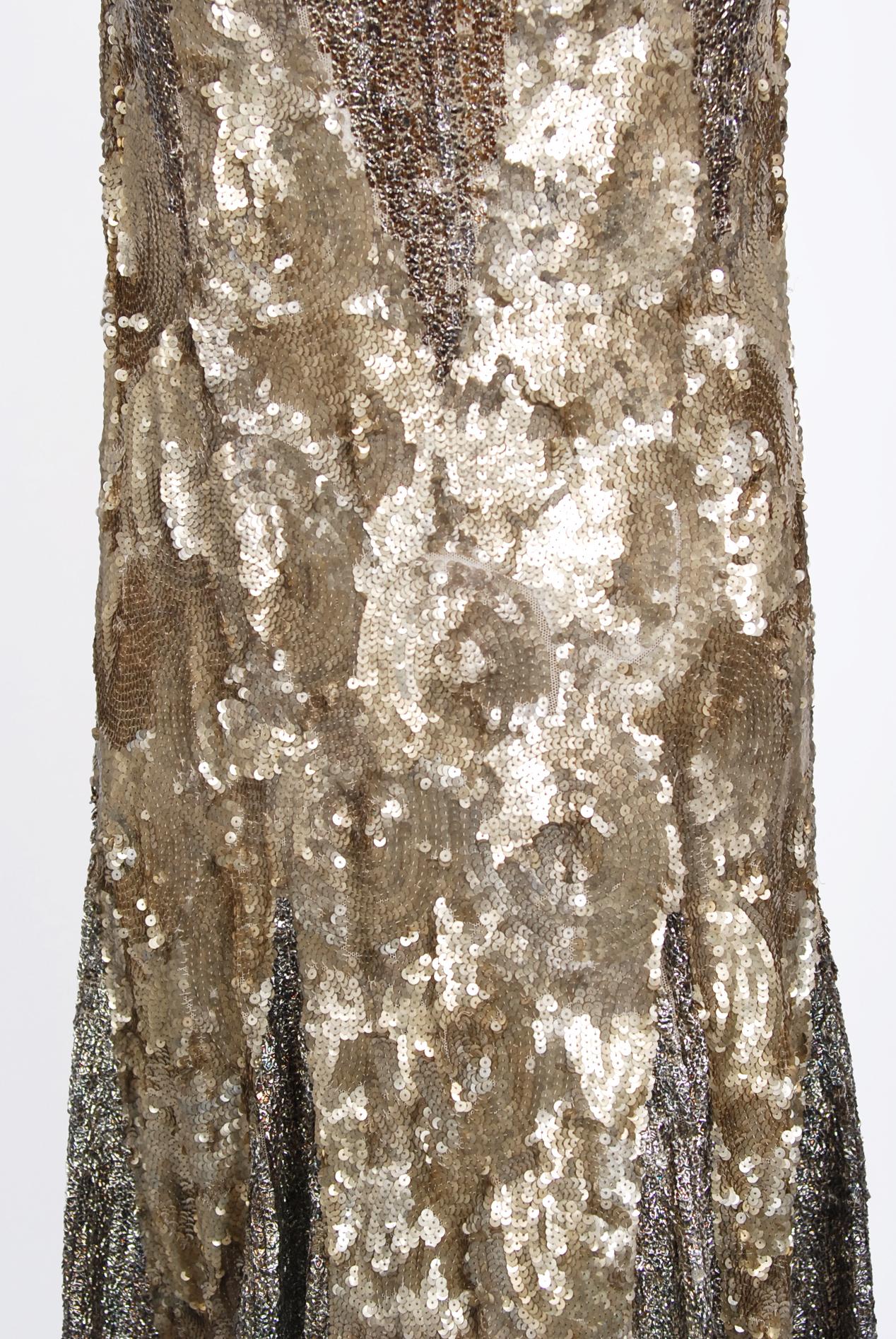 old hollywood sequin dress