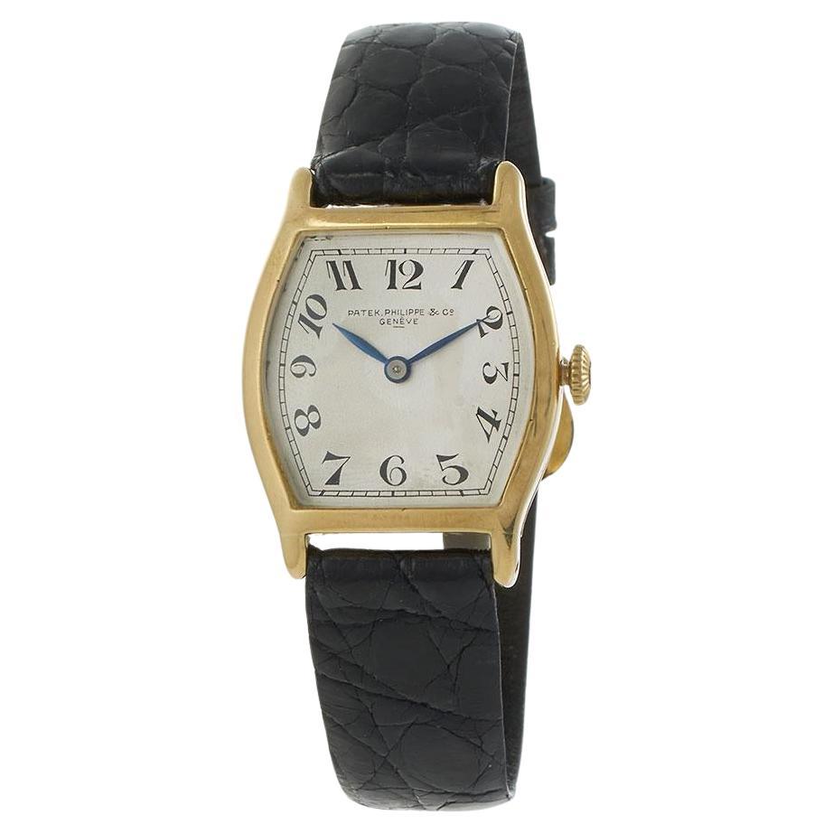 Orologio Patek Philippe Tonneau d'epoca degli anni '20 in oro giallo 18KT - Carica manuale