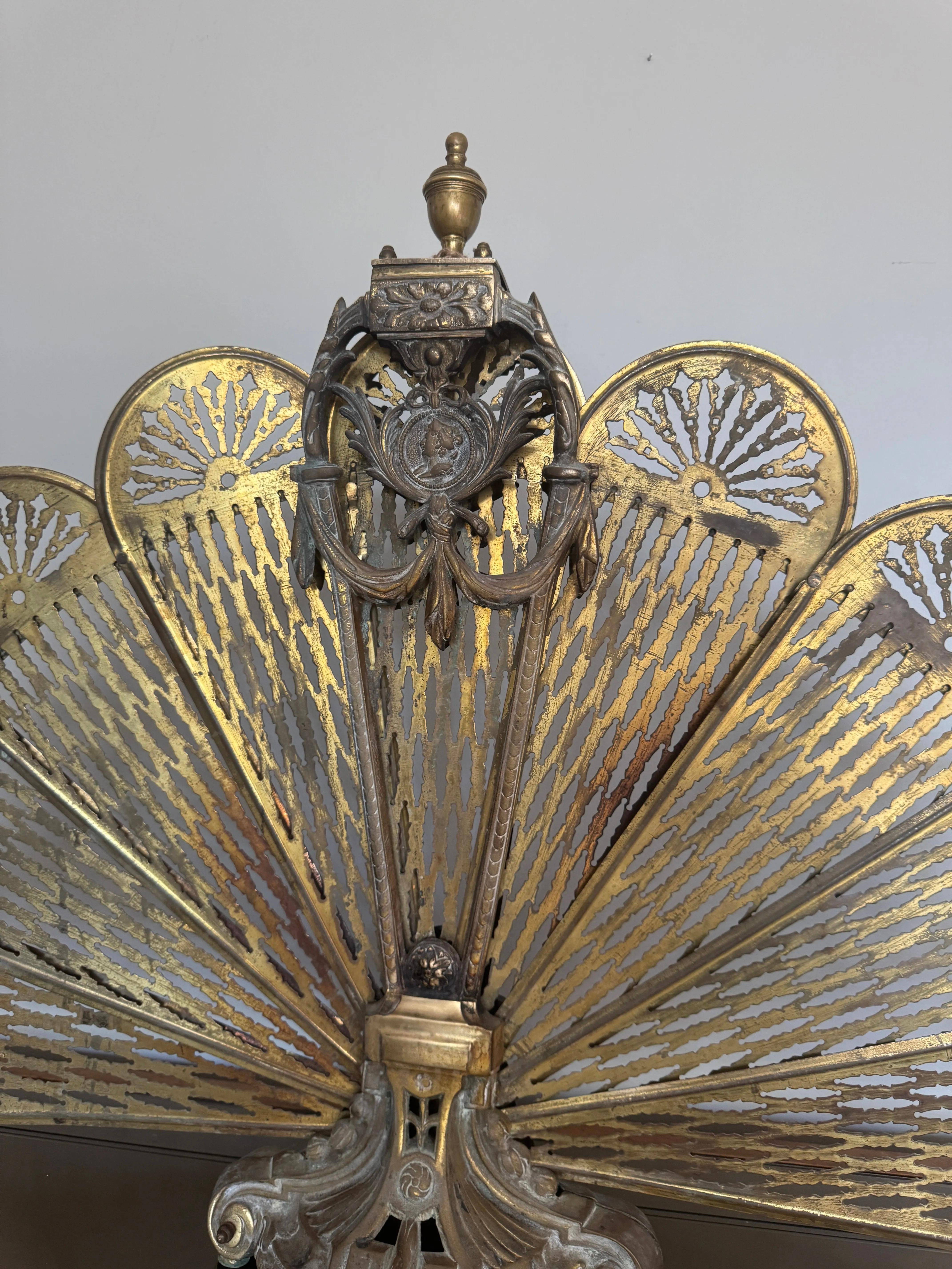 A stunning French brass 