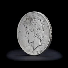 Vintage 1923 Peace Silver D Dollar