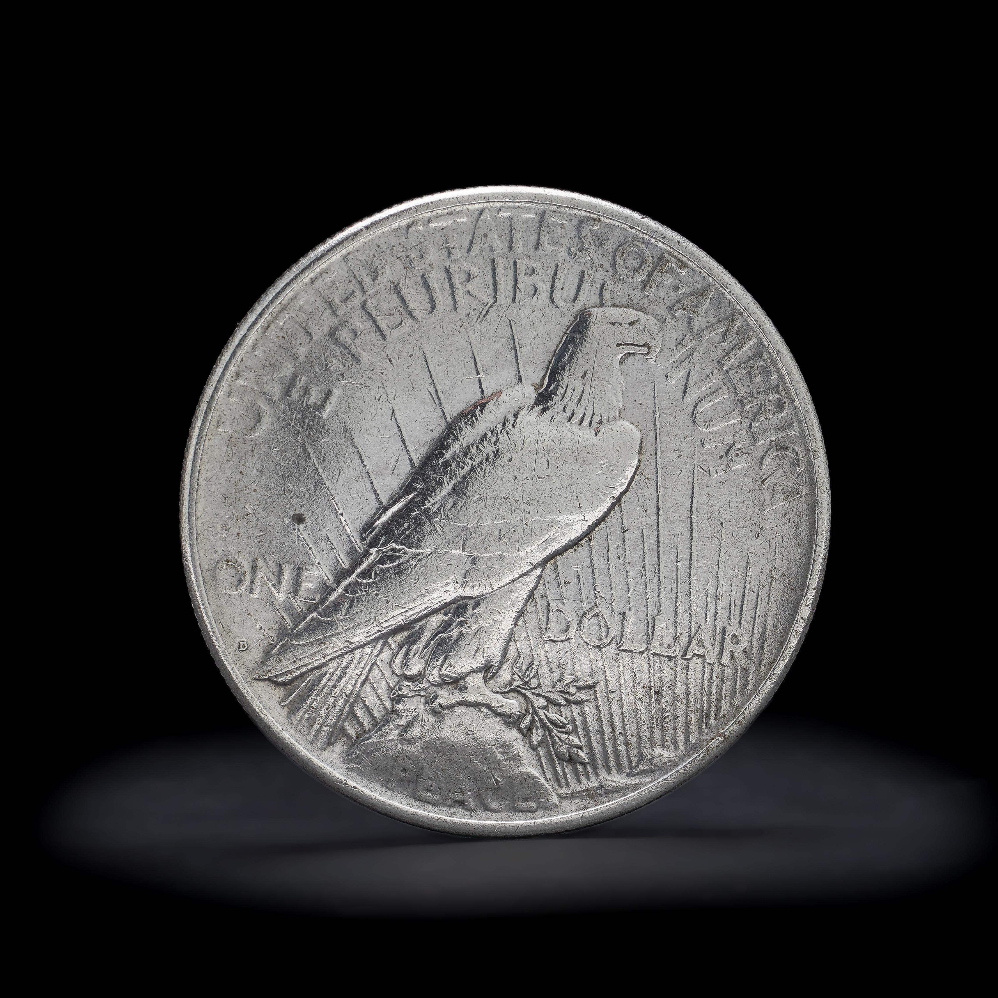 1923 d peace dollar value