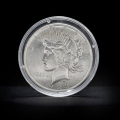 Vintage 1923 Peace Silver Dollar