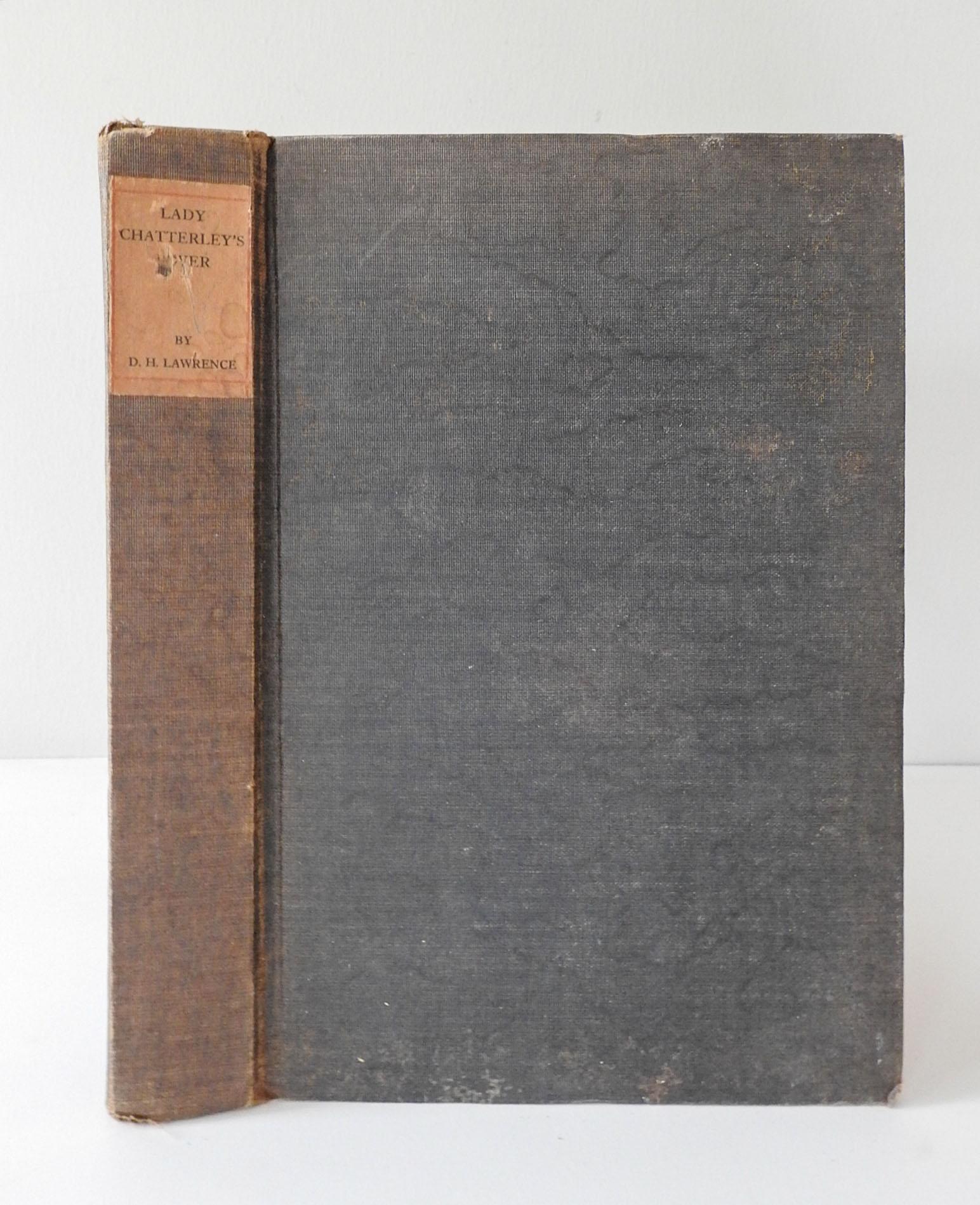 italien Vintage 1928 Pirated Lady Chatterley's Lover's Lover par D.H. Livre de Lawrence en vente