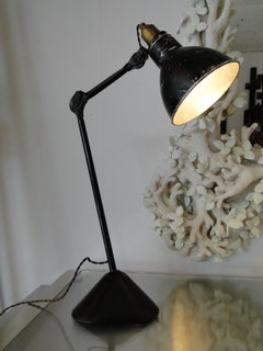 Bernard Albin Gras  Modèle 205 Portatif Lampe de bureau France