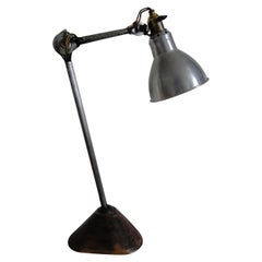 Vintage 1930 Bernard Albin Gras Modle 205 Portatif-Schreibtischlampe, Frankreich