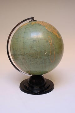 Vintage 1930 Magnus Reversible Globe by the Prouty Branch Company of Chicago
