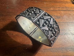 Vintage 1930's Berber Style Silver Bracelet - Scuola Orafi Dir Angelini Trip