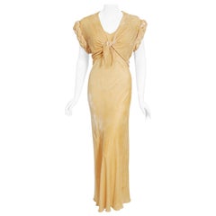 20th Century Evening Dresses and Gowns