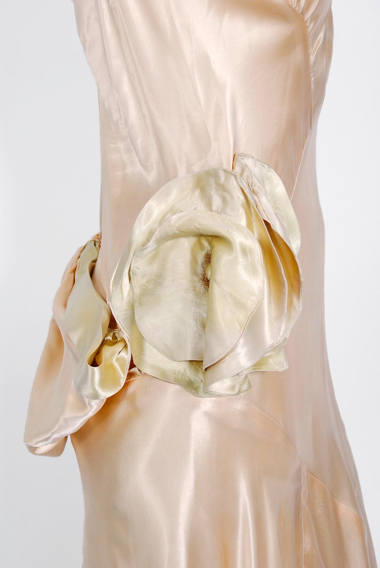 1930's silk dress