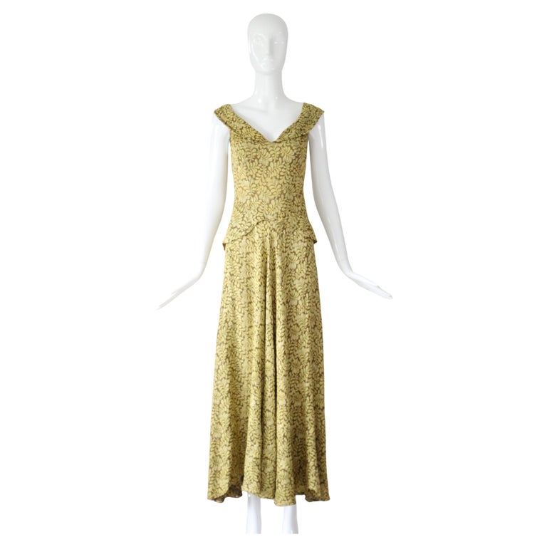 chartreuse green formal dress Jen-G Sequin main image 1