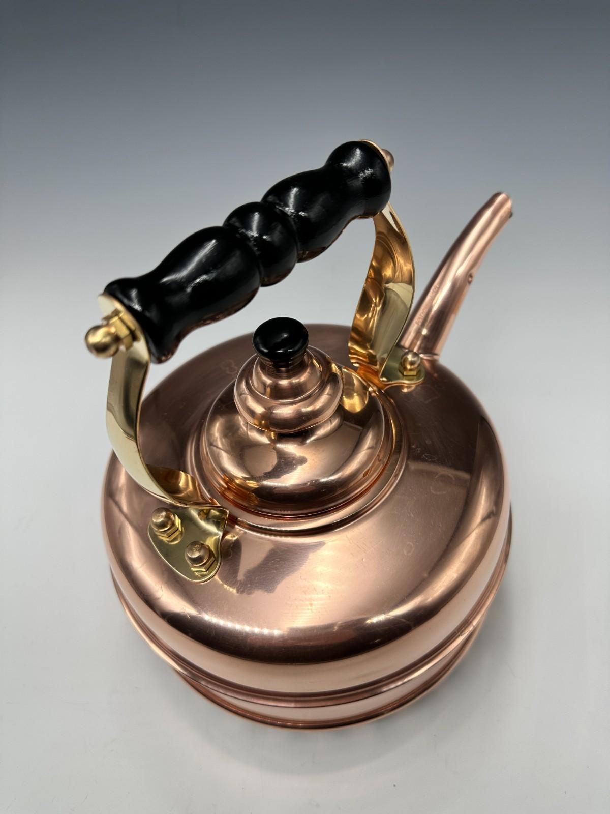 Arts and Crafts Vintage 1930s Copper Simplex Patent Kettle, England en vente