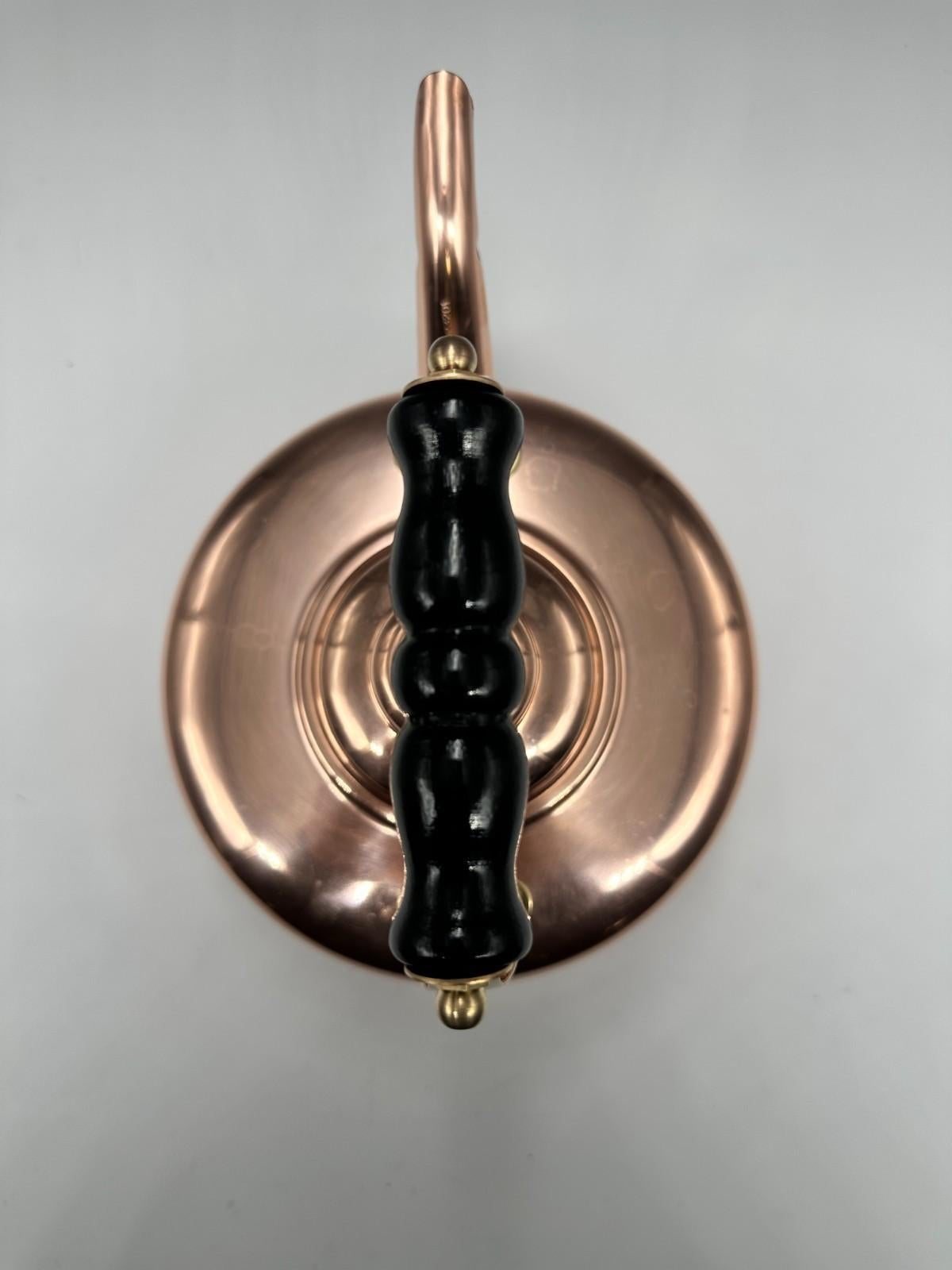 Vintage 1930s Copper Simplex Patent Kettle, England Bon état - En vente à East Quogue, NY