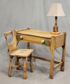 Vintage 1930s "Coronado" Rancho Monterey Style Writing Desk Set