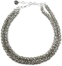 Vintage 1930s Crystal Ball Necklace