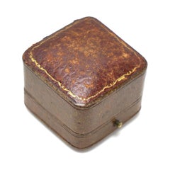 Vintage 1930s Garrard & Co. Ring Box, Calcutta and London