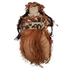 Used 1930s HANDMADE Hawaiian Doll.