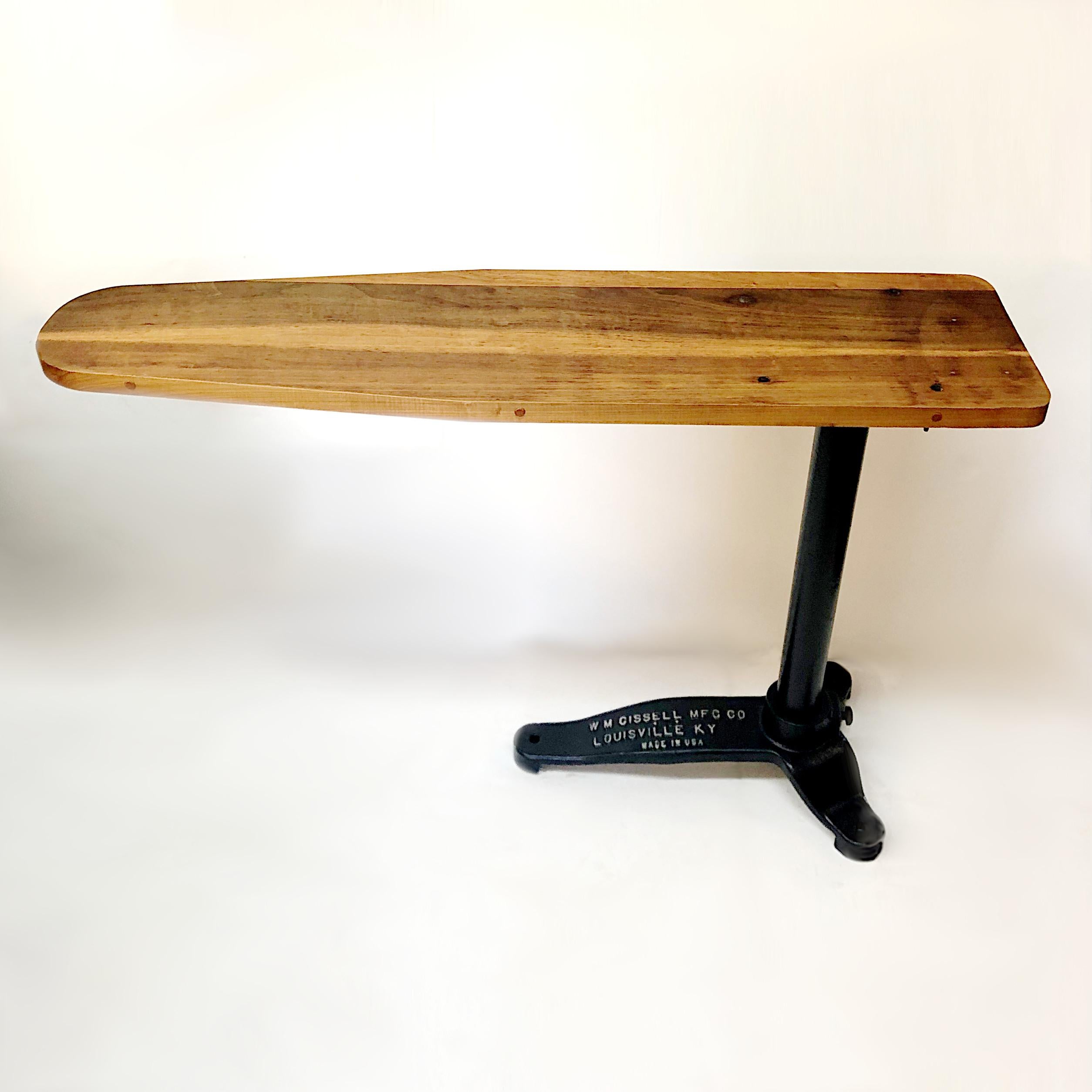 Industriel Vintage 1930s Ironing Board Industrial Sofa Table Louisville:: KY