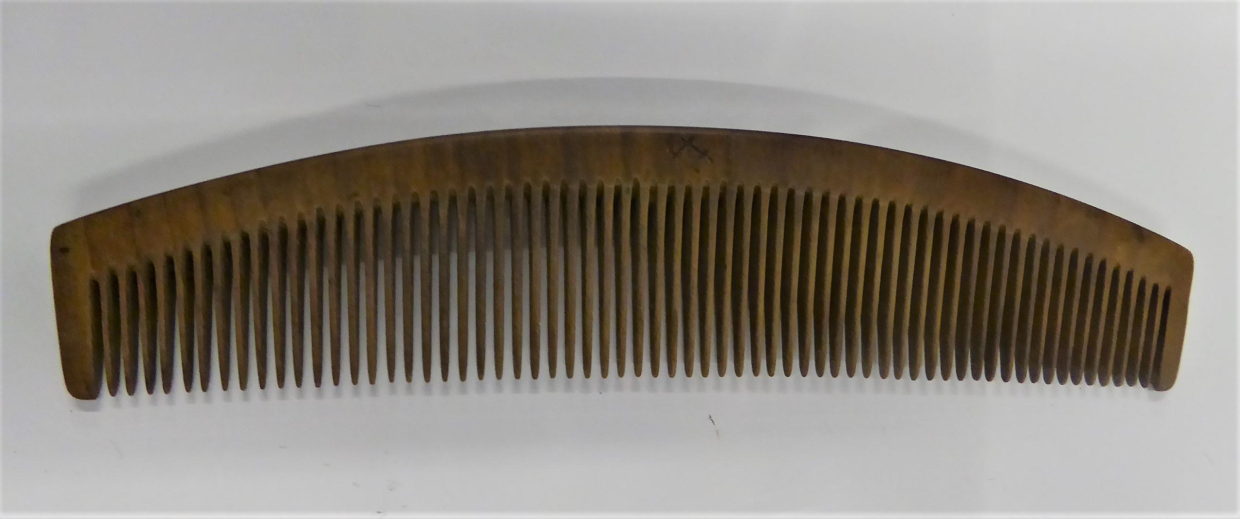 Vintage 1930s Japanese Tsuge Wood Comb Collection 1