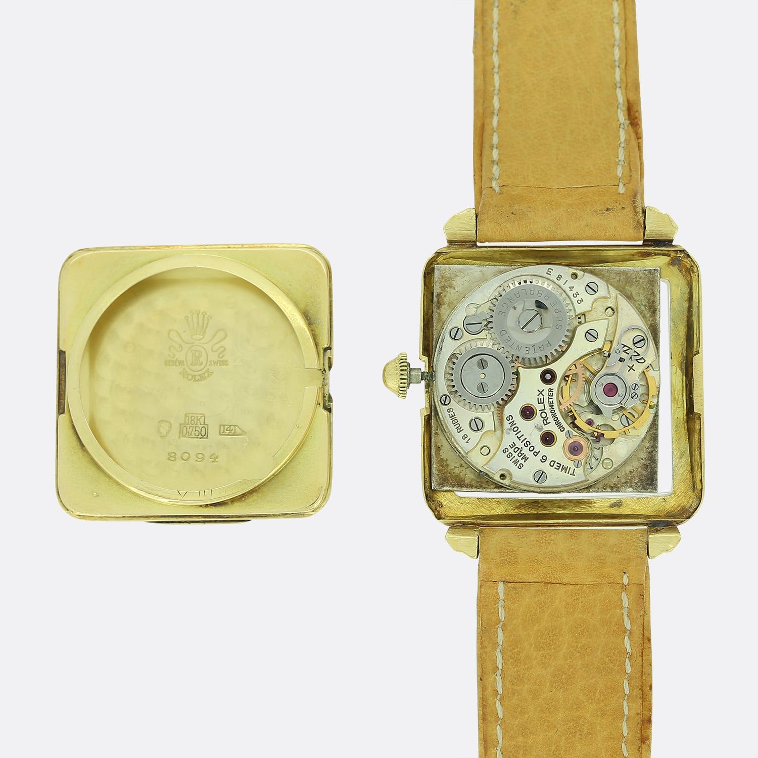 Orologio da polso Rolex manuale vintage degli anni '30 in vendita 1