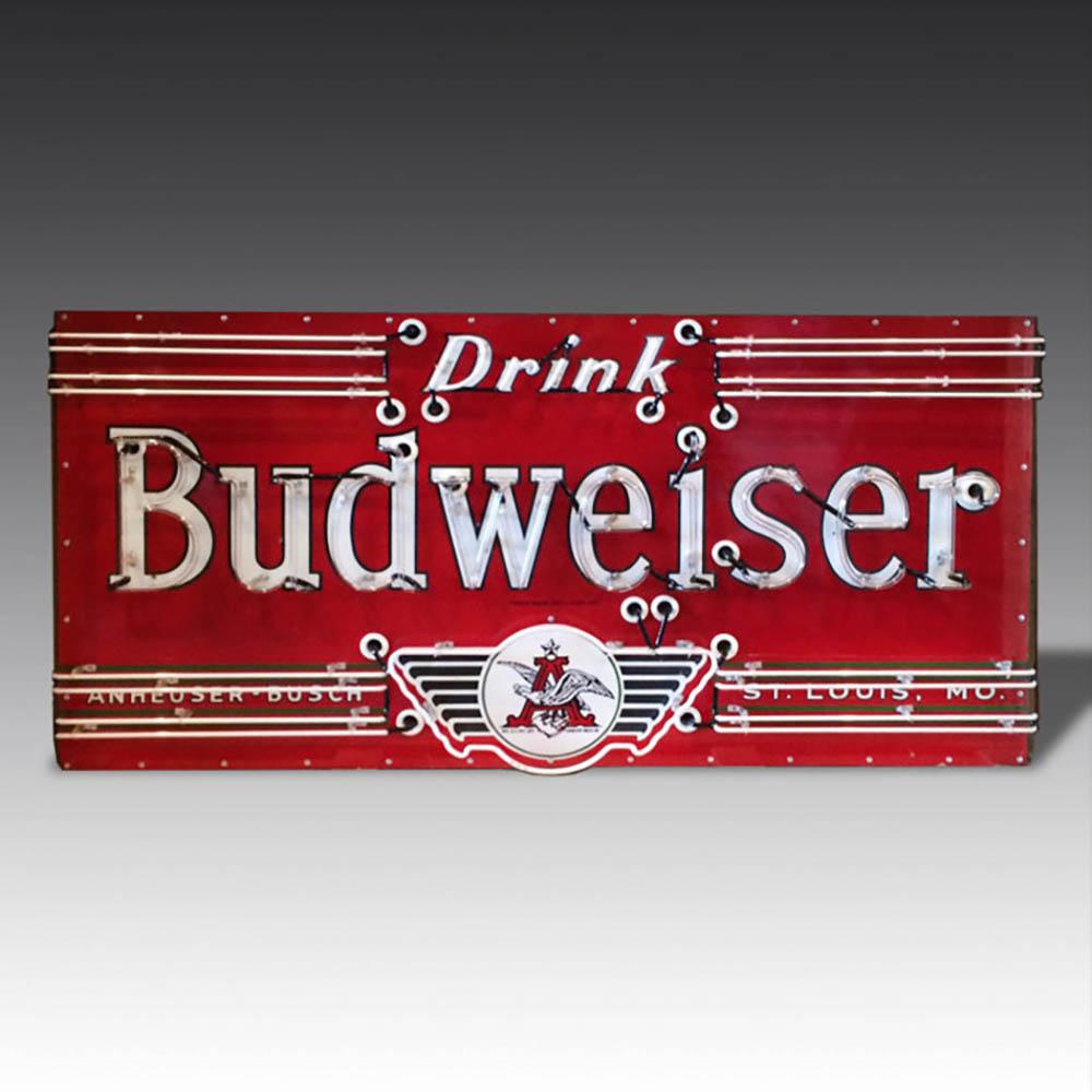 budweiser sign for sale