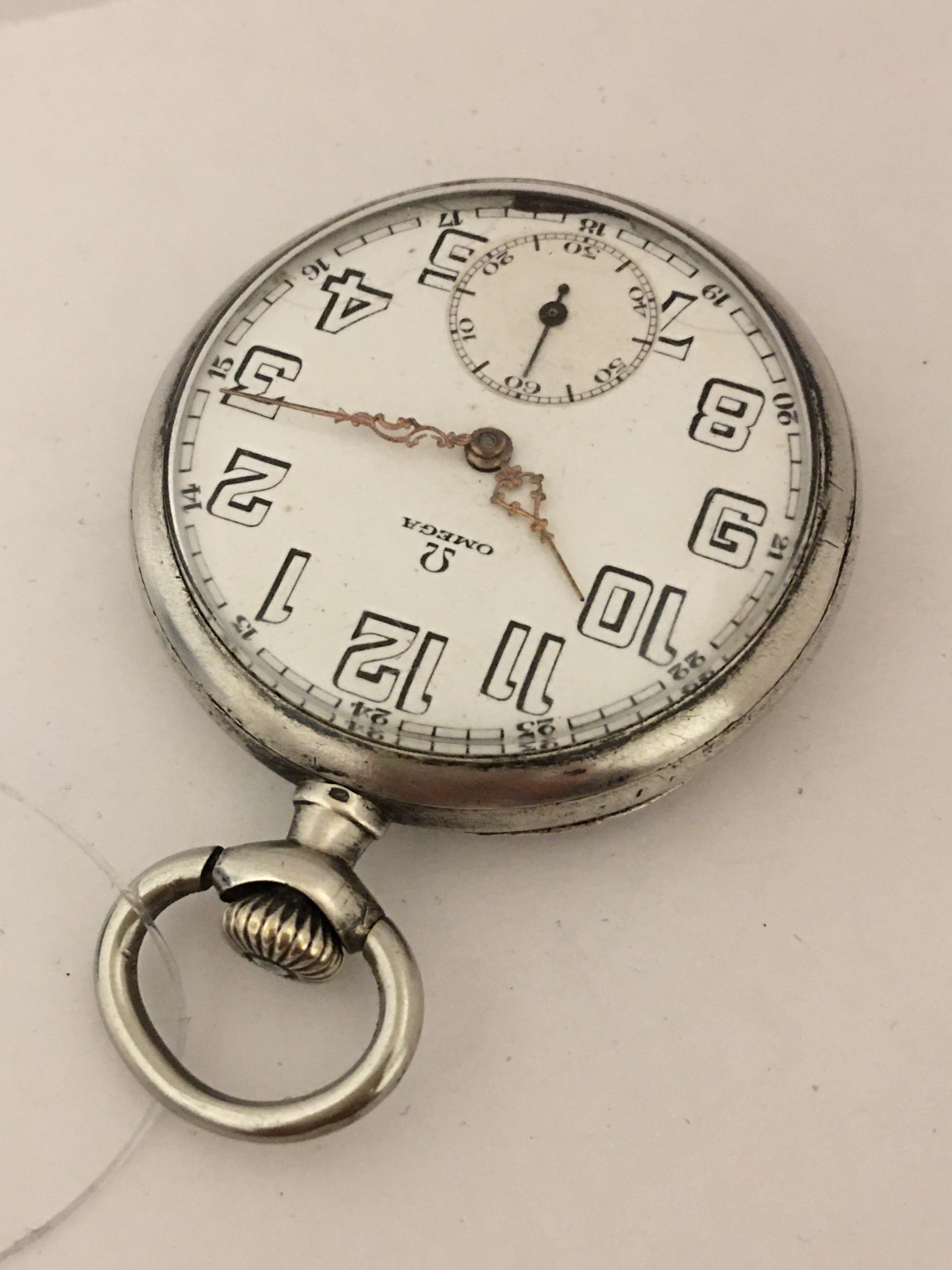 omega vintage pocket watch