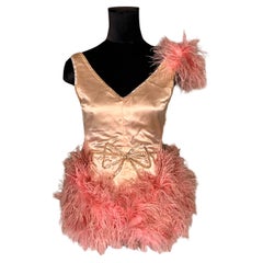 Traje de satén Maribú original vintage de los años 30