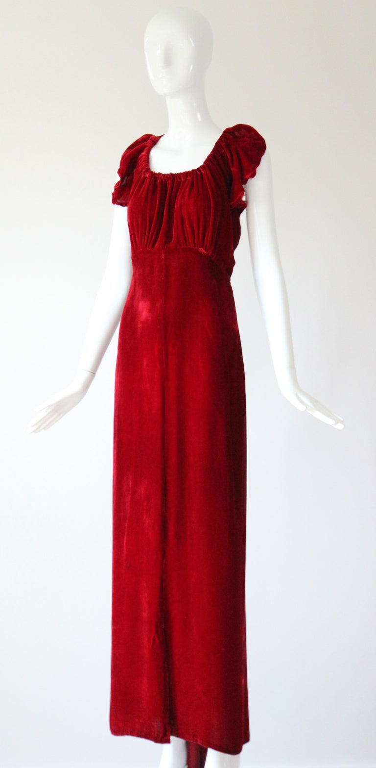 red satin ball dress Sheath Strapless Corset Satin Prom Dress with Slit, Red / 00