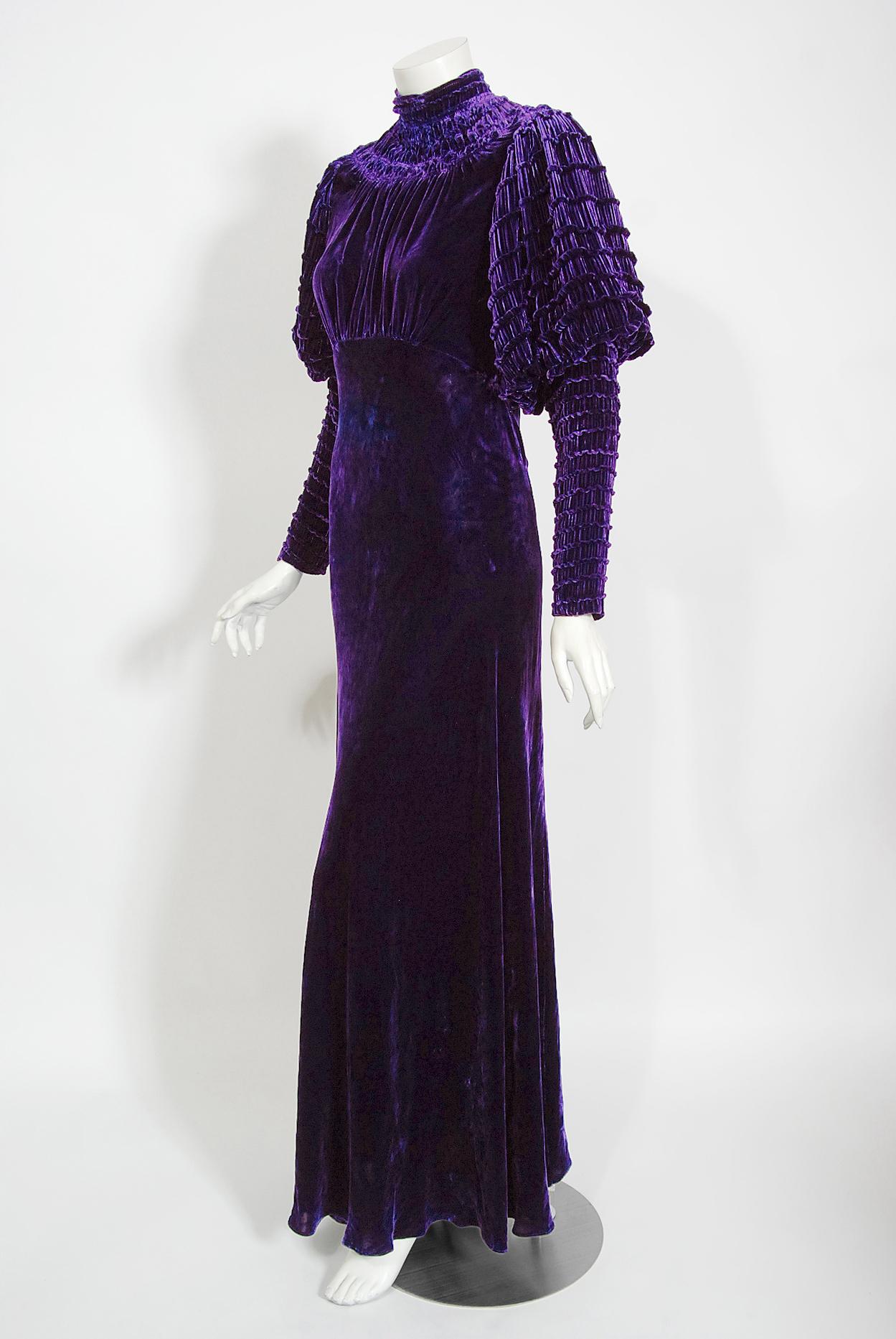 light purple velvet dress