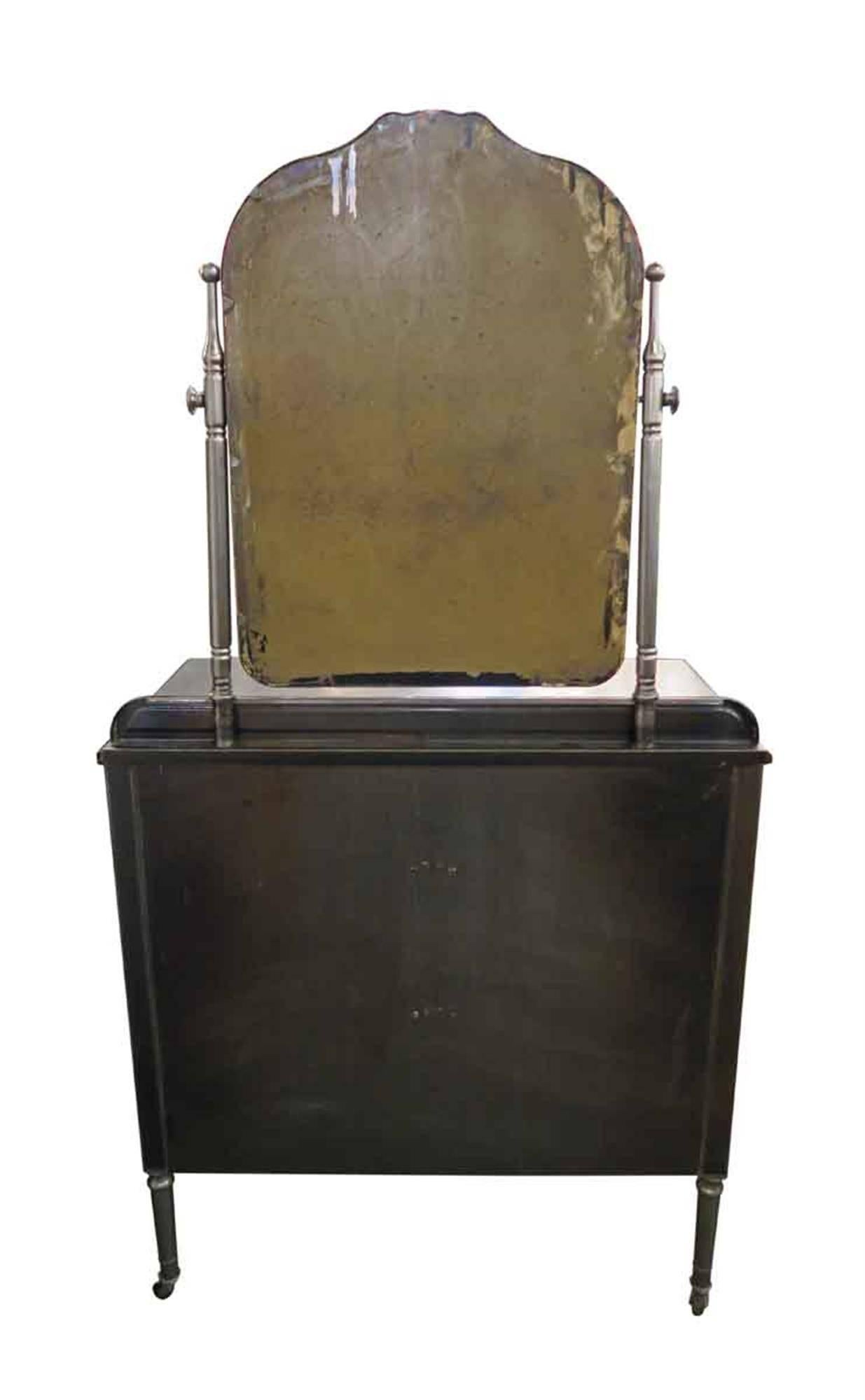 Industrial Vintage 1930s Steel Metal Dresser