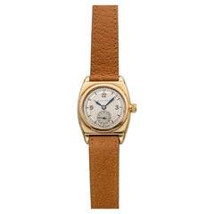 Vintage 1932 Rolex "Viceroy" 2081 18K Yellow Gold Silver Dial Manual 29 mm