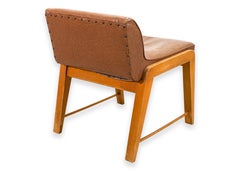 Sgabello moderno vintage del 1939 Gilbert Rohde per Herman Miller modello 4140