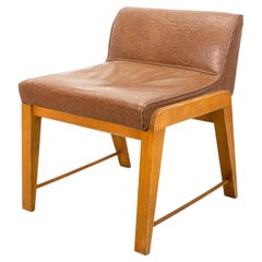 Vintage 1939 Gilbert Rohde für Herman Miller Model 4140 Moderner Eitelkeitshocker