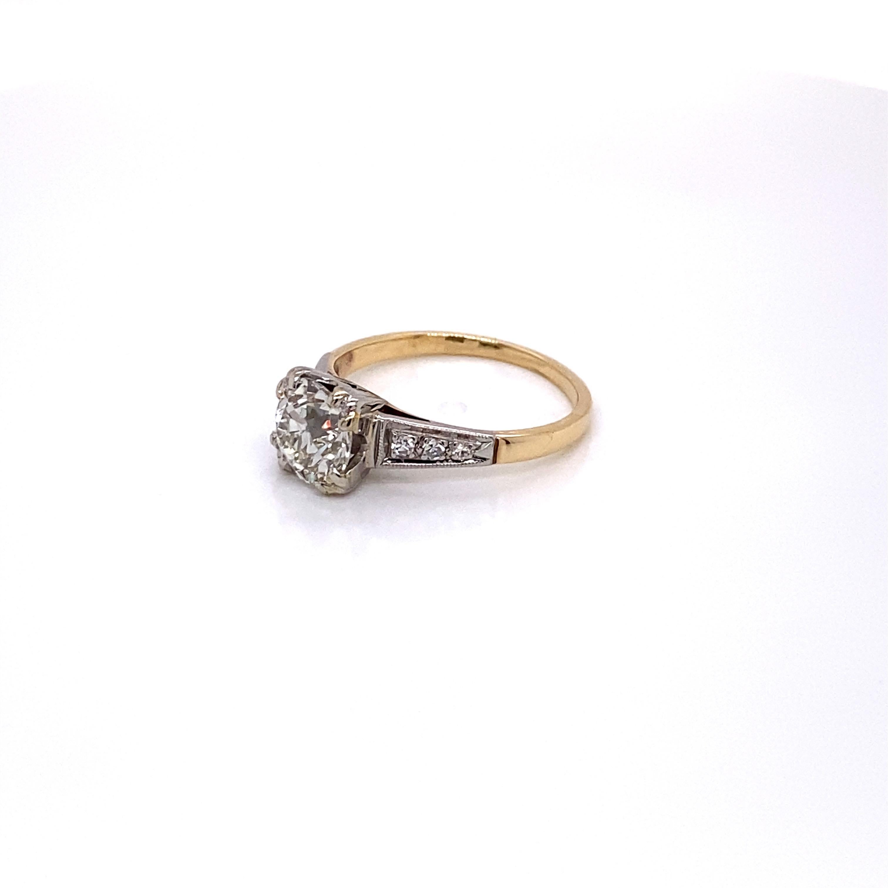 1940s diamond ring