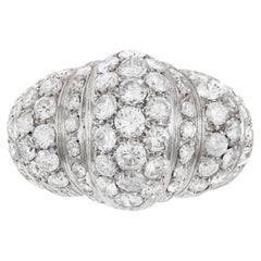 Vintage 1940s 3.50 Carat Diamond Ring