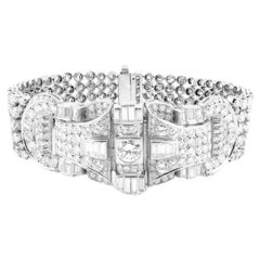 Bracelet vintage des années 1940, 40,00 carats de diamants