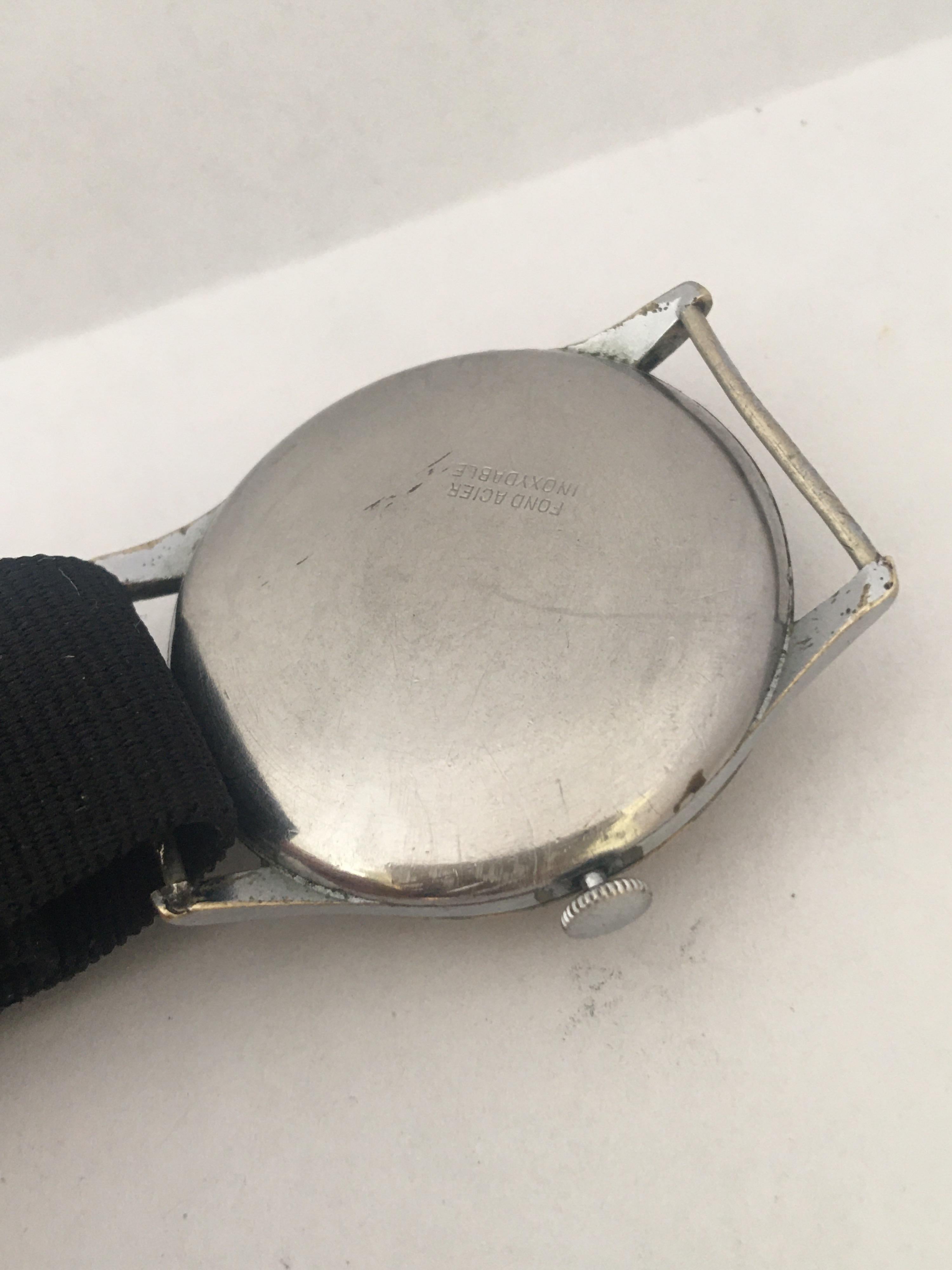 Vintage 1940s ANCRE Mechanical Watch For Sale 5