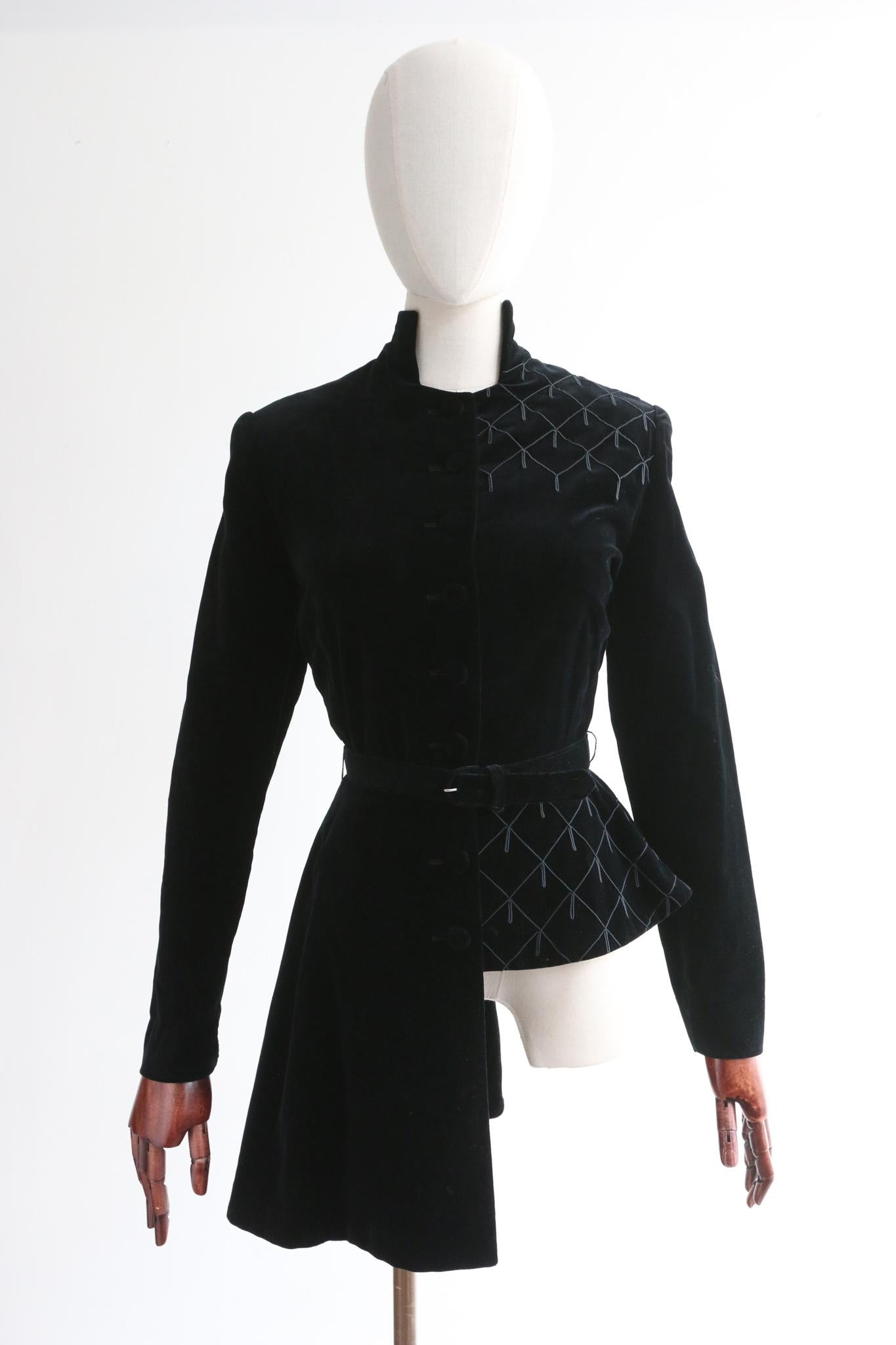 tailored jacket black