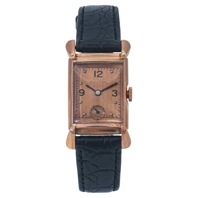 Vintage 1930s/1940s Bulova 14k Gold-Filled Watch 1940s Vintage Gold Filled Ladies Bulova Watch with Original  main image 4