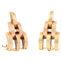 Vintage 1940s Cartier Double Clips