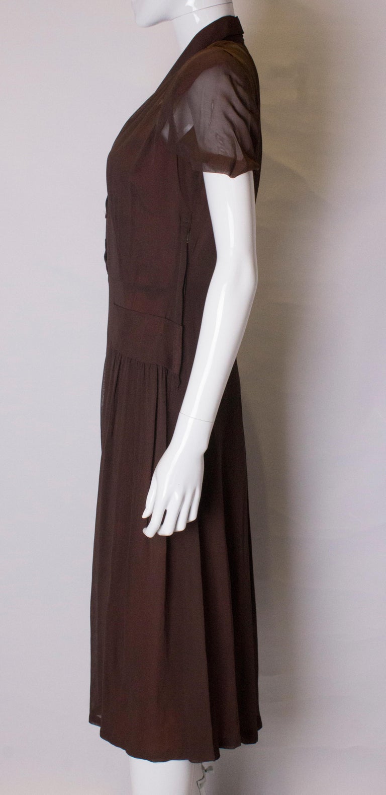 Vintage 1940s Dress For Sale at 1stDibs