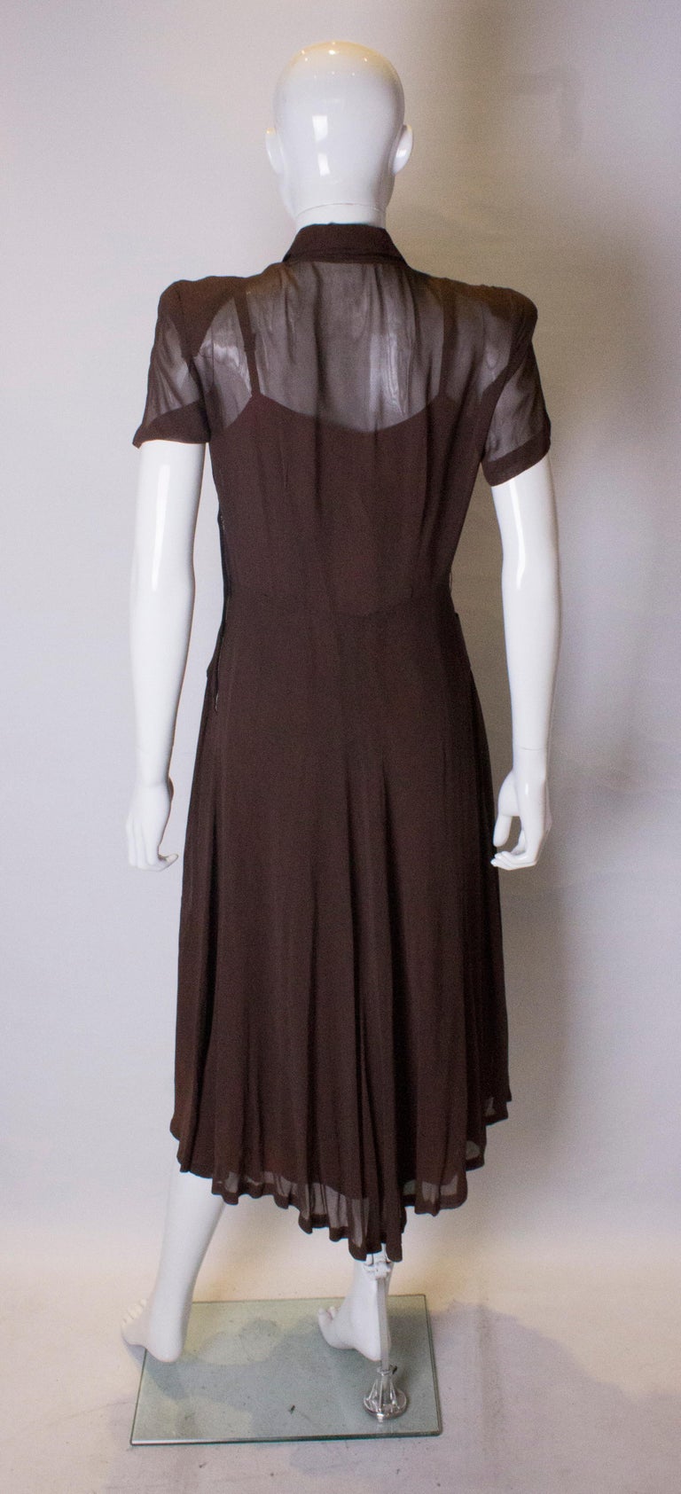 Vintage 1940s Dress For Sale at 1stDibs
