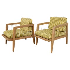 Vintage 1940s Edward Wormley for Drexel "Precedent" Lounge Chairs - A Set of 2 