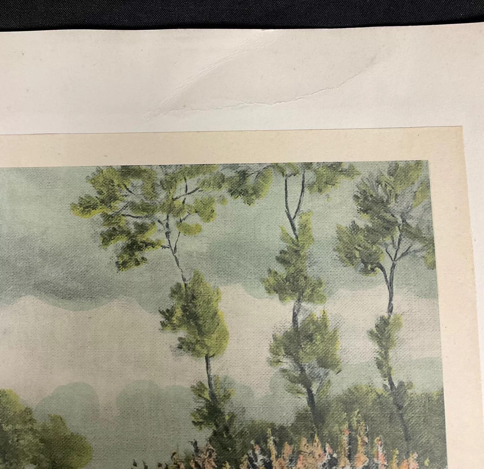 Questa splendida incisione originale della metà del XX secolo di Robert Denys, intitolata 
