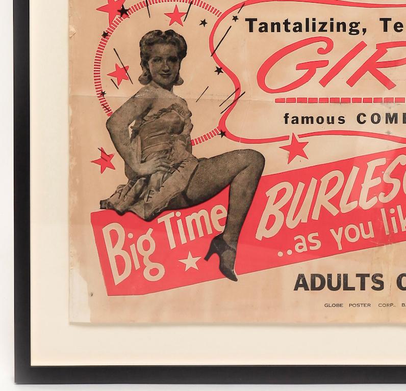 vintage burlesque posters