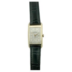 Vintage 1940's Gruen Curved Watch Yellow Gold Filled