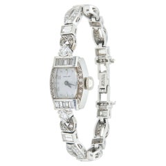 Orologio vintage anni '40 Hamilton con diamante da 4,50 carati