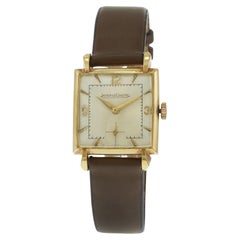 Vintage 1940s Jaeger-LeCoultre Square Dress Watch – Manual Wind